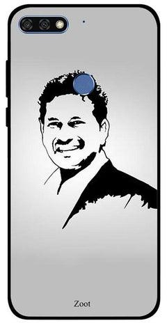 Protective Case Cover For Huawei Honor 7C Sachin Portrait