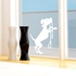 Decorative Wall Sticker - Dog With A Rope Knot