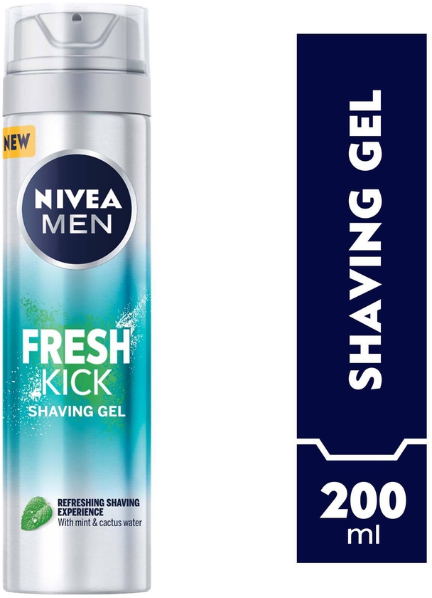 Nivea Men Fresh and Cool Shaving Gel - 200 Ml