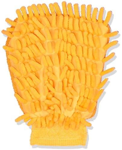 Generic Premium Car Wash Glove, Best Microfiber Cleaning Mitts , Lint Free & Ultra Absorbent use for Cars, Trucks, SUVs, Boats & Motorcycles , Orange