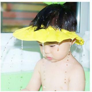 Fashion Baby Shower Cap/ Bathing Kit/ Baby Face Shield