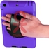 Fashionable 360 Degree Rotation Full Body Protective Shock Proof Anti-Fall Case With Stand For iPad Air 2, Purple