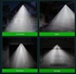LED Solar Powered Wall Light Waterproof & Motion Sensor