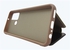 Clear View Mirror Cover Without Sensor For Huawei Y6p - Gold