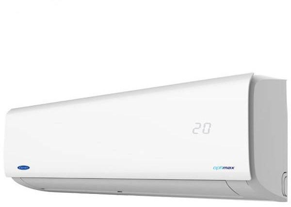 Carrier Optimax Inverter Split Air Conditioner, 1.5 HP, Cooling and Heating, White - QHCT12DN-708F