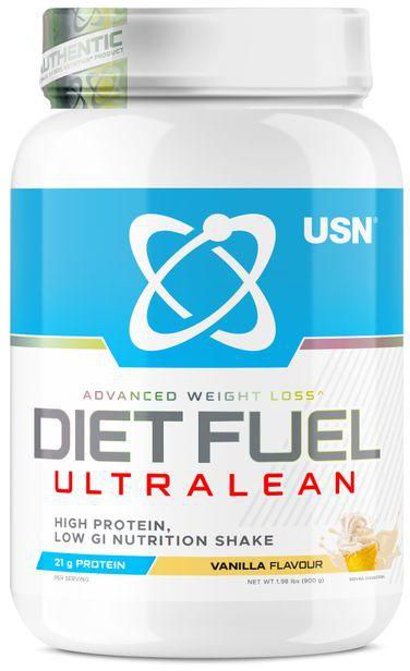 USN Diet Fuel Ultralean Bag - 900g (2 Lbs) - Vanilla