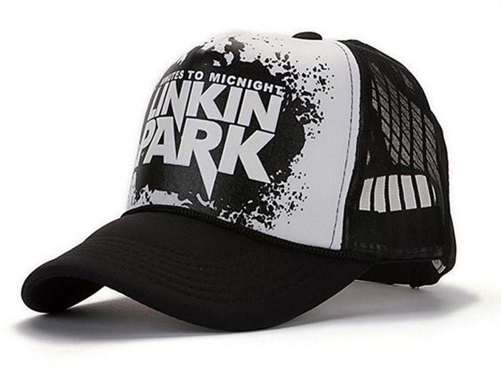 Multi Color Net cap Linkin park letter cap For Unisex