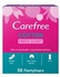 Carefree cotton fresh scent pantyliner &times; 56 panty liners