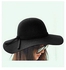 Ladies Beach Hat Black