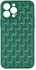 Silicone Cover, Shiny And Kaptonite Strass Style For IPhone 13 Pro Max - Green