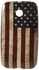 حافظة بتصميم علم الولايات المتحدة من اوزون لهواتف موتورولا موتو E - عدة الوان