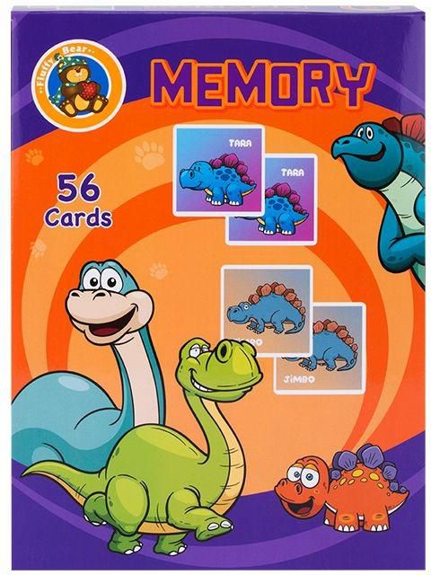Fluffy Bear Memory Game - Dinos