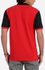 Momo Casual Polo Shirt - Red & Black