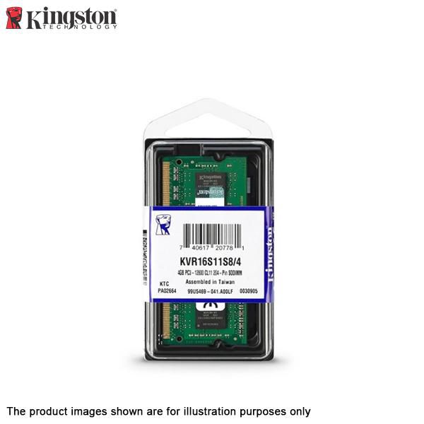 Kingston Value RAM 4GB 1600MHz PC3-12800 DDR3 1600 Non-ECC CL11