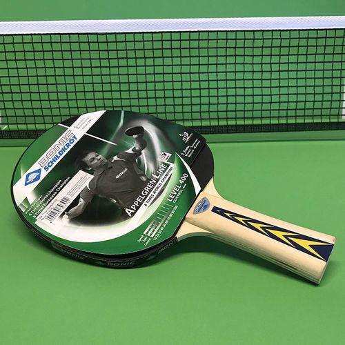 Donic Schildkrot 400 Apple Green Table Tennis Bat - Multi-Colour -703005