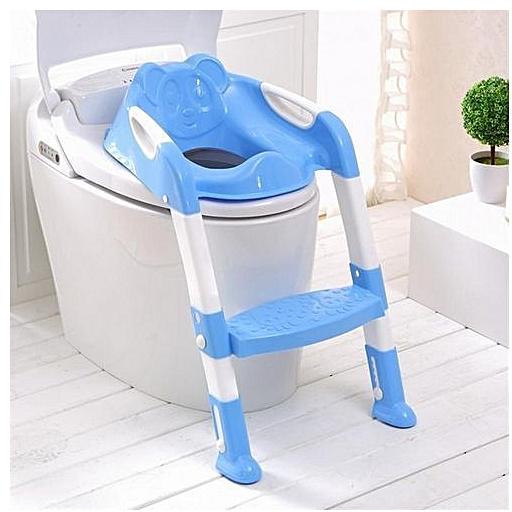 Generic Kids Toilet Potty Trainer Seat Step Up Training Stool Chair Toddler With Ladder