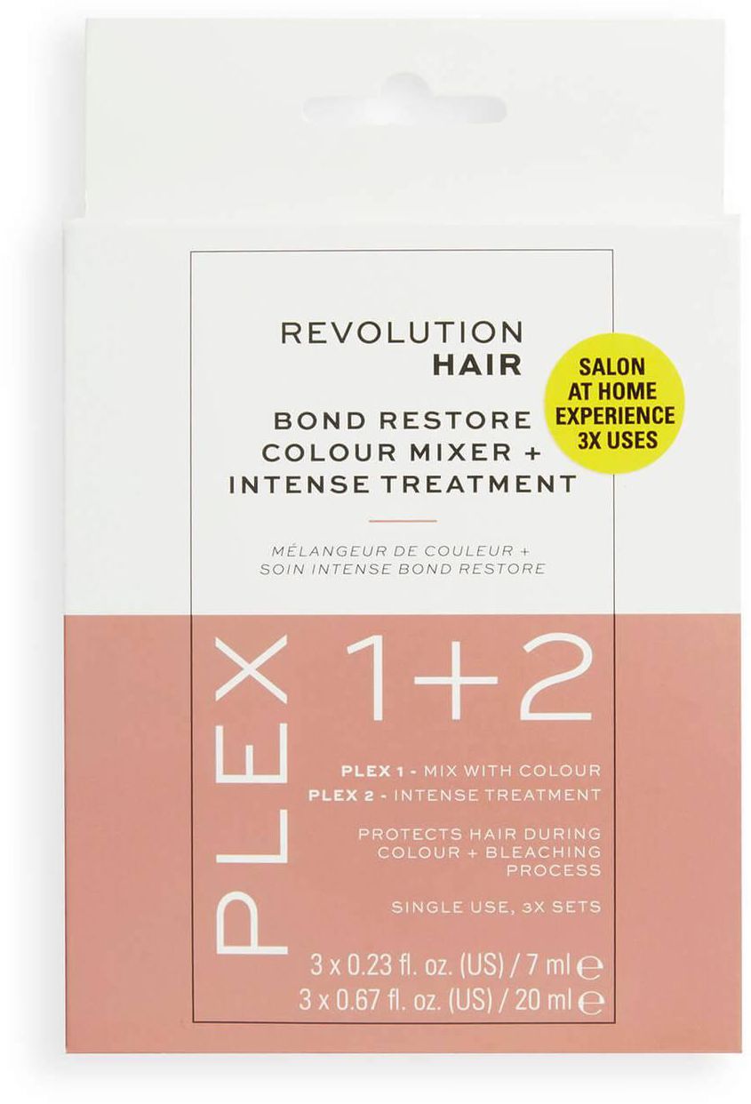 Revolution Haircare Plex 1+2 Bond Restore Colour Kit 3pk
