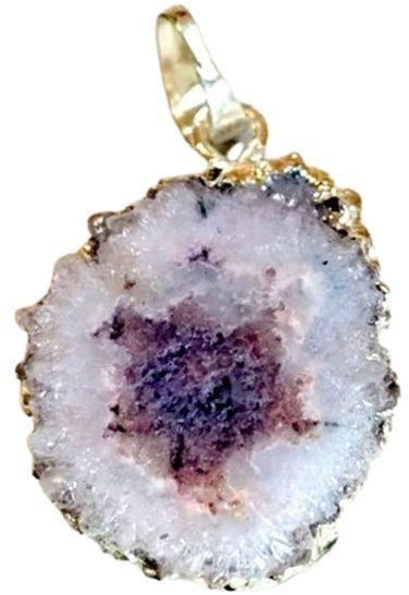 Sherif Gemstones Rare Genuine Raw Natural Amethyst Stone Pendant