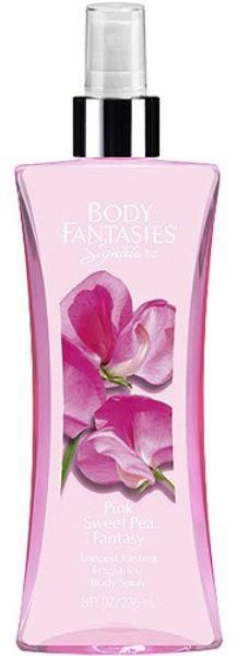 Body Fantasies Signature Pink Sweet Pea Fantasy Fragrance Body Spray, 8 fl oz