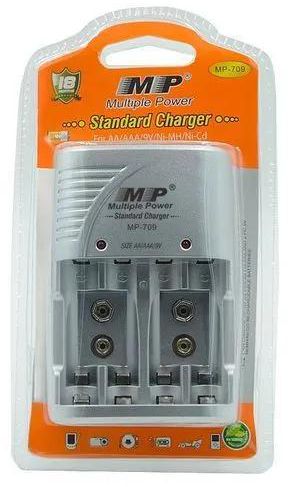 MP 709 Standard Charger 4 slots for AA AAA 9V Ni-mh Ni-cd Rechargeable Battery 220V.....