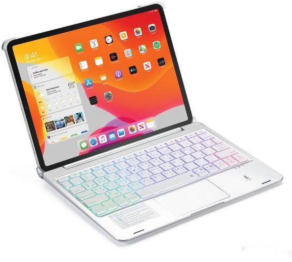 Smartix Bluetooth Detachable Keyboard Case grey| iPad Air 10.9 11- inch