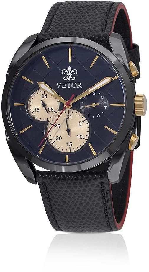 Watch for Men by Vetor,Analog,Leather-VT015M020202