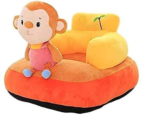Tutooze Chick Shape Soft Plush Cushion Baby Sofa Seat/Rocking Chair for Kids 0 to 2 Years (Yellow)