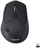 Logitech M720 Triathalon Multi-Device Wireless Mouse – Easily Move Text, Images and Files Between 3 Windows and Apple Mac Computers Paired with Bluetooth or USB, Hyper-Fast Scrolling, Black
