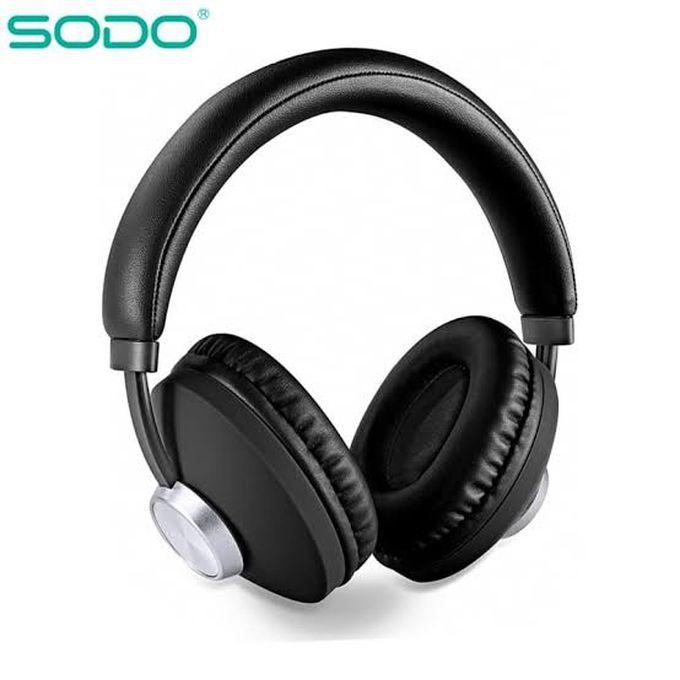 SODO SD- 1007 Bluetooth Wireless Headphone - Black