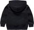 Baby Boys Girls Unisex Casual Hoodies Kids Plain Pocket Sweatshirt (BLACK, 6-7 Years)