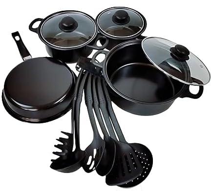 Morelian Non-Stick Pots And Pans Set 13-Piece Kitchen Utensil Set Kitchen Cookware Gifts for Friends and Family