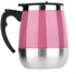 Allwin 450ml Stainless Self Stirring Mug Auto Mixing Drink Tea Coffee Cup Home-Pink