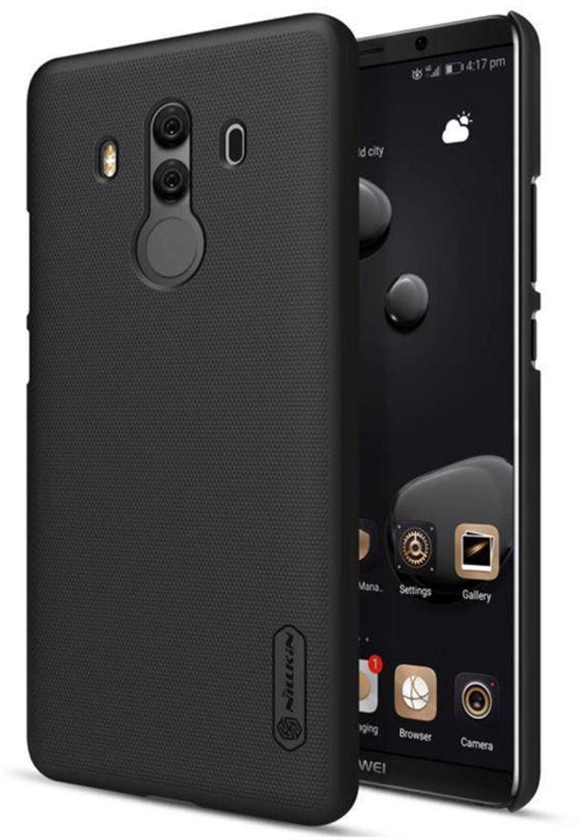 Frosted Case Cover With Screen Protector For Huawei Mate 10 Pro Black