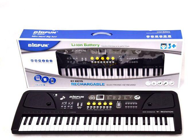 Bigfun لعبة بيانو الكتروني 61 مفتاح