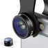 Aukey Clip-on 2 in 1 Camera Lens 160 degree Fisheye Lens and 10x Macro Lens for Smartphones