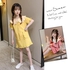 Koolkidzstore Girls Dress Fashion Korea Style - 6 Sizes (Pink - Yellow)