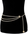 Waist Chain Jewelry Women Body Jewelry Retro Fashion - Gold
