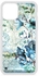غطاء حماية واق بتصميم زهور زرقاء لهاتف أبل آيفون 13 برو ماكس متعدد الألوان