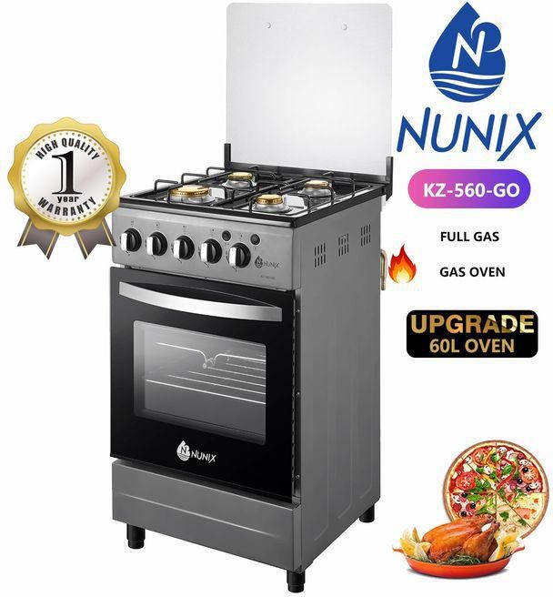 Nunix 4 Gas Free Standing Cooker