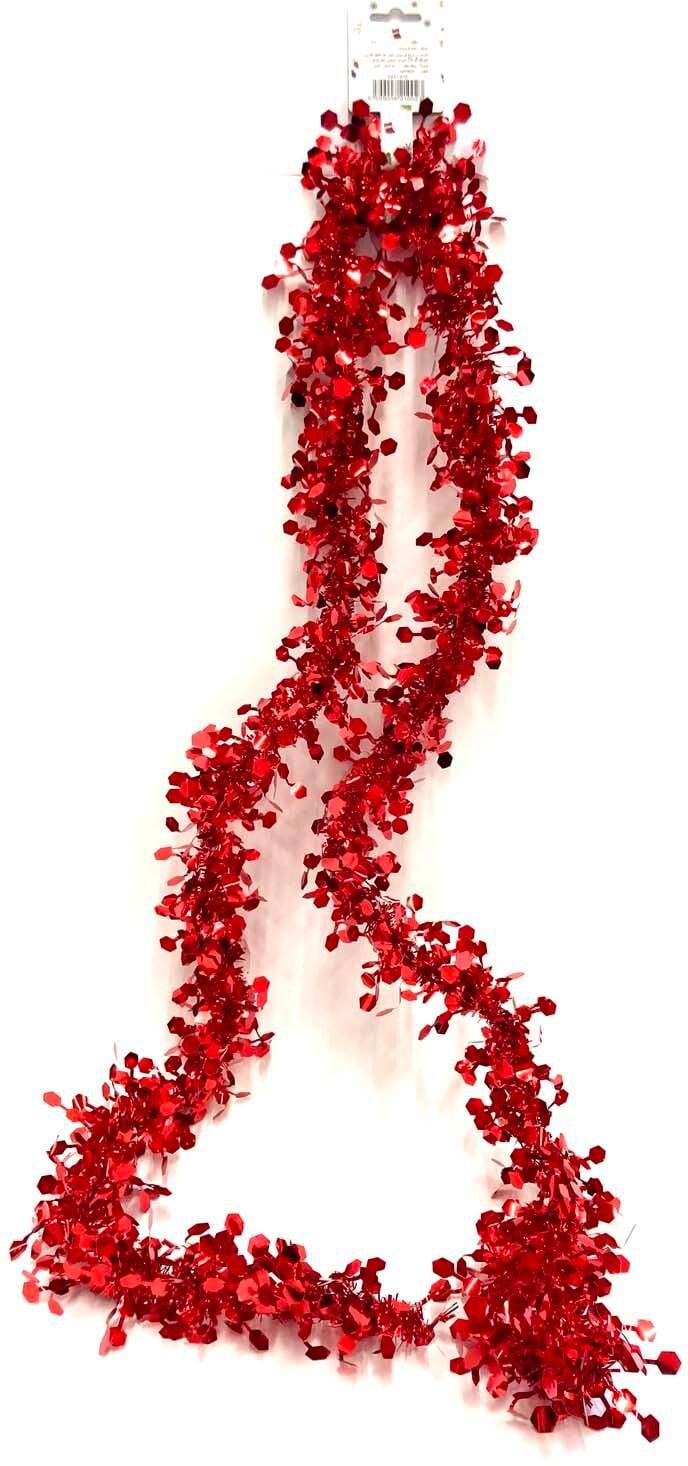 Life-Play Party And Christmas Decorations - 2 meters - Red