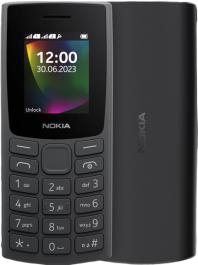 Nokia 106 2023 Dual SIM, 2G - Charcoal
