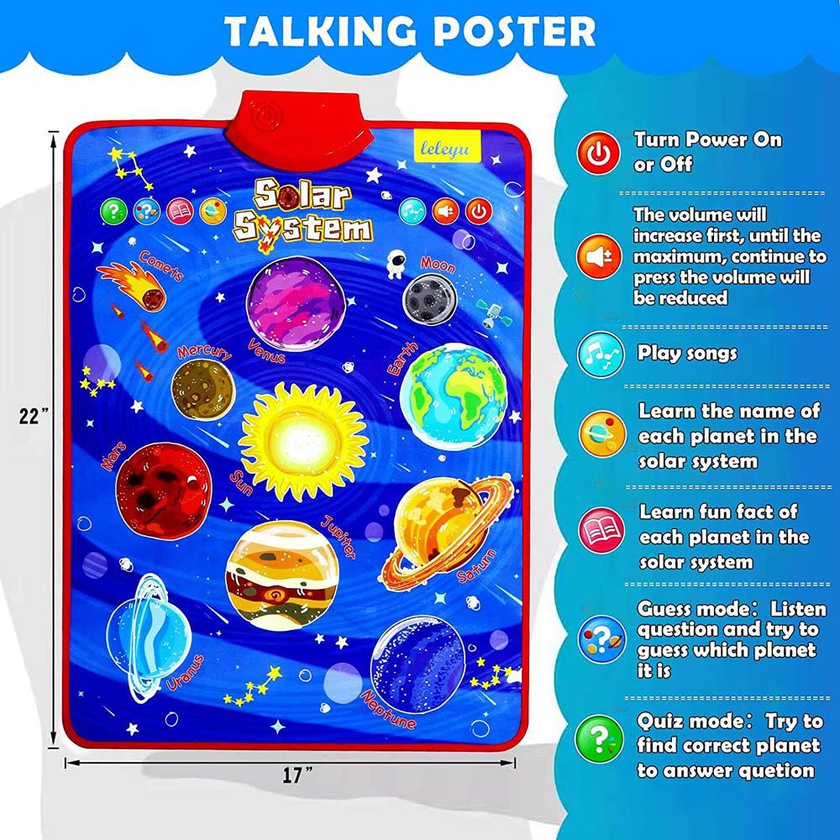 UKR - Talking Poster-Solar System- Babystore.ae