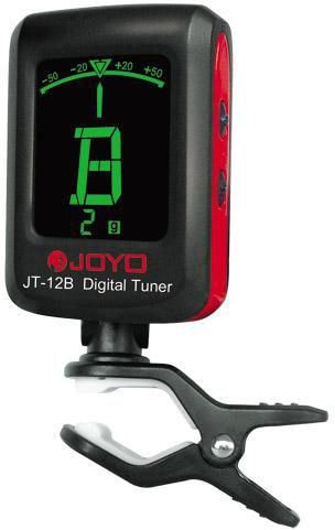 JOYO Mini Clip-on Digital Guitar Bass Violin Tuner with LCD Backlight and 360 Degrees Rotation