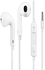 Wired Stereo In-Ear Headphones White