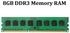 Generic 8GB DDR3 PC3-10600 1333MHz Desktop PC DIMM Memoria RAM 240 pins For AMD System