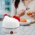 Hen Shaped Electric Egg Cooker White