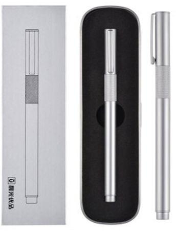 MG Metal Fountain Pen In Metal Box - Silver