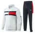 Tommy Hilfiger Front Logo White Cotton Tracksuits