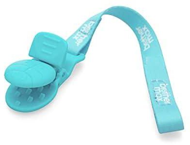 Brother Max Premium Babies Pacifier Clips Soother/Teether Holder Common For Baby Girl/Boy, Piece of 1 Blue