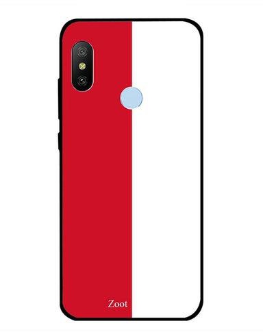Protective Case Cover For Xiaomi Redmi Note 6 Indonesia Flag